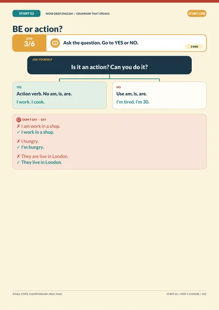 One question tells you the form